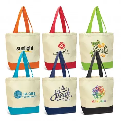 The best range of canvas Tote Bags personalised with company logo