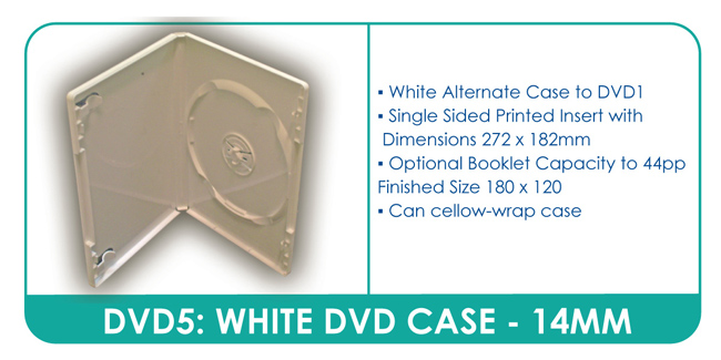 White DVD Cases