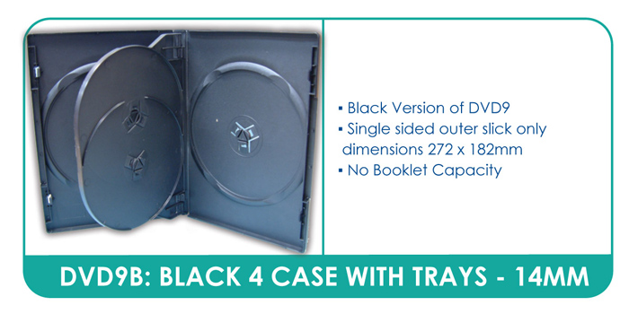 Black DVD Cases