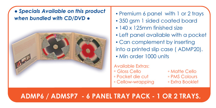 DVD TRAY PACK
