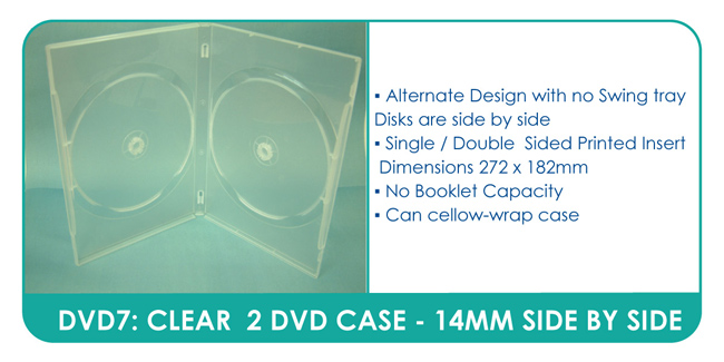 2 Disc DVD Cases