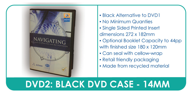 Black DVD Case