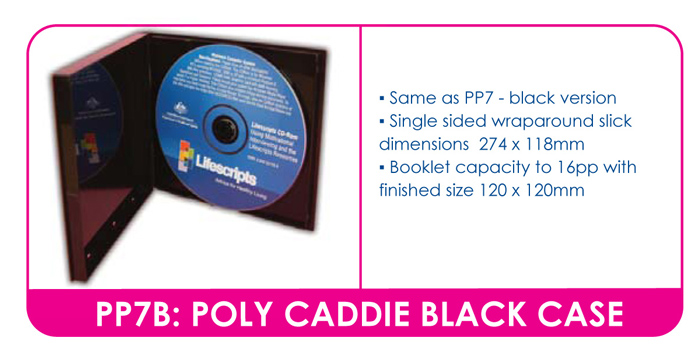 Poly Black CD Case