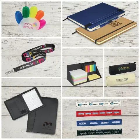 Custom printed Corporate Gifts for use in everyday office and work environments by adm solutions.