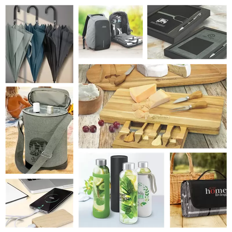 Corporate branded Gifts supplied by ADM Solutions, large range of corporate gifts.