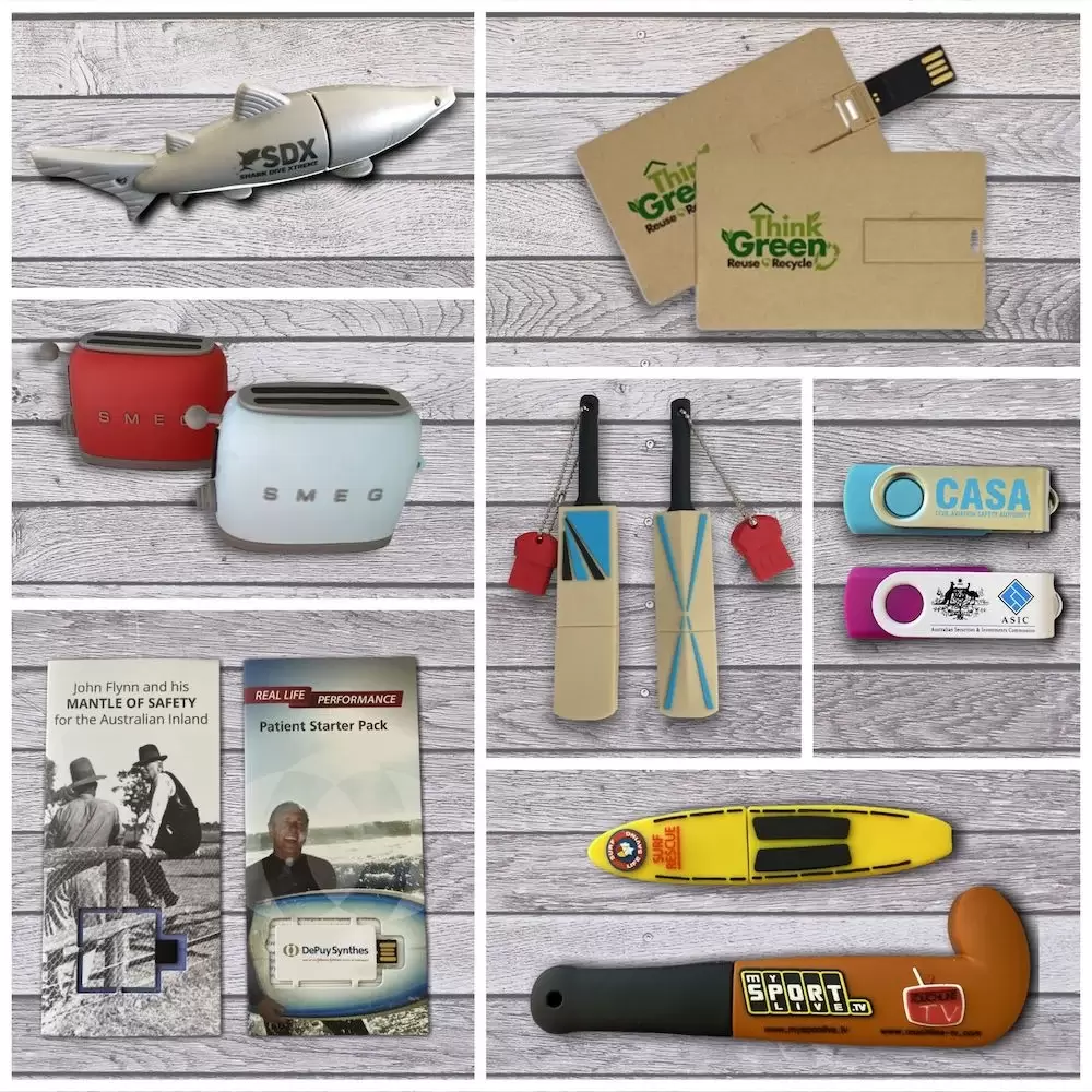 Custom Print USB drives of all styles, all can be branded to promote your company. Card USB.