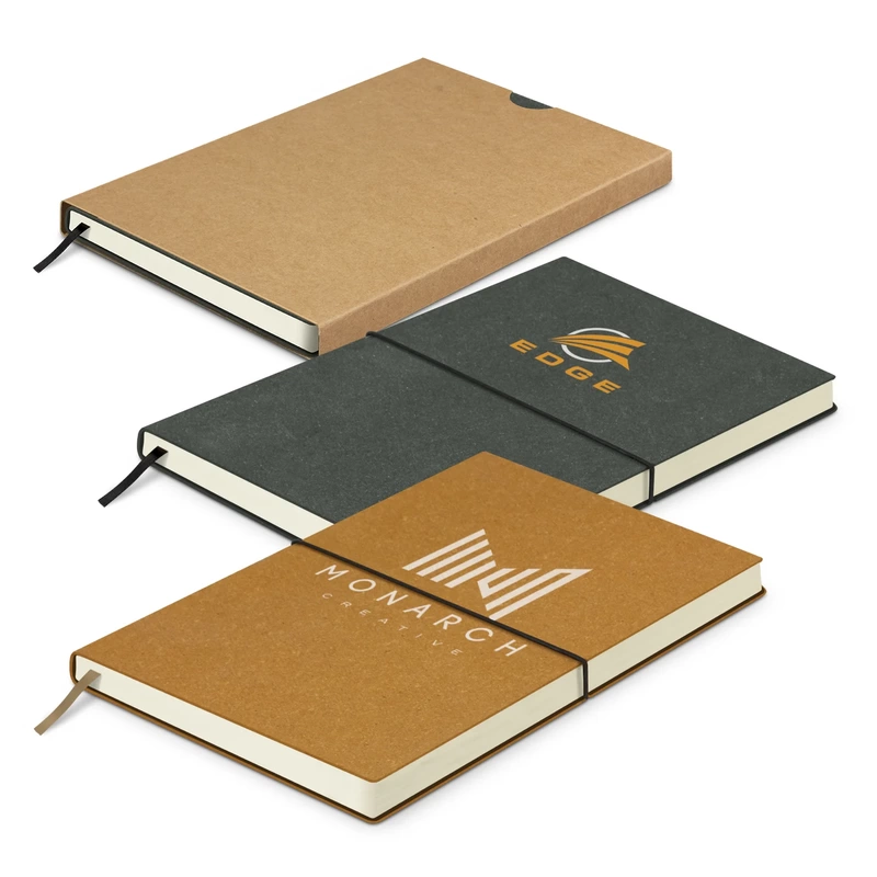 Biodegradable Promotional Notebooks printed with company logo