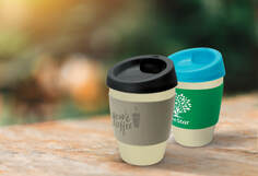 Custom printed eco cups