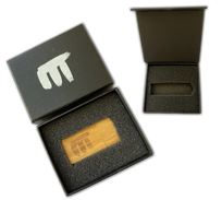 Cardboard presentation gift Box for USB