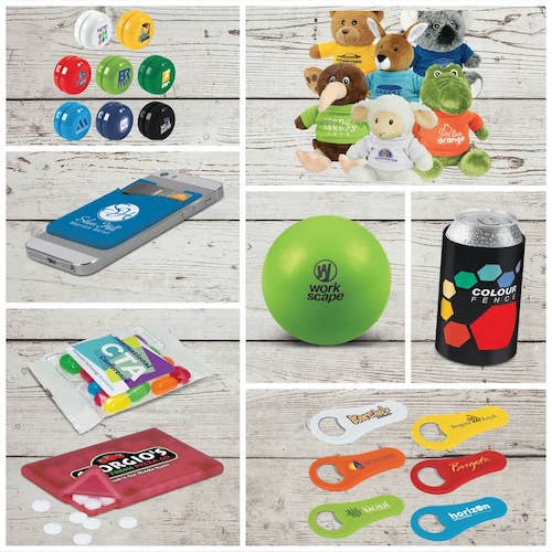 Ideal Products for Promotional Giveaways with your logo printed.